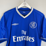 Shop 2003/05 CHELSEA LAMPARD #8 HOME SHIRT (L) UMBRO, classic football shirts, vintage football shirts & retro soccer jerseys at Cult Kits