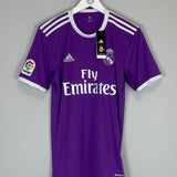 Shop 2016/17 REAL MADRID RONALDO #7 *BNWT* AWAY SHIRT (S) ADIDAS, classic football shirts, vintage football shirts & retro soccer jerseys at Cult Kits