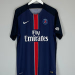 Shop 2015/16 PSG CAVANI #9 AUTHENTIC HOME SHIRT (XL) NIKE, classic football shirts, vintage football shirts & retro soccer jerseys at Cult Kits