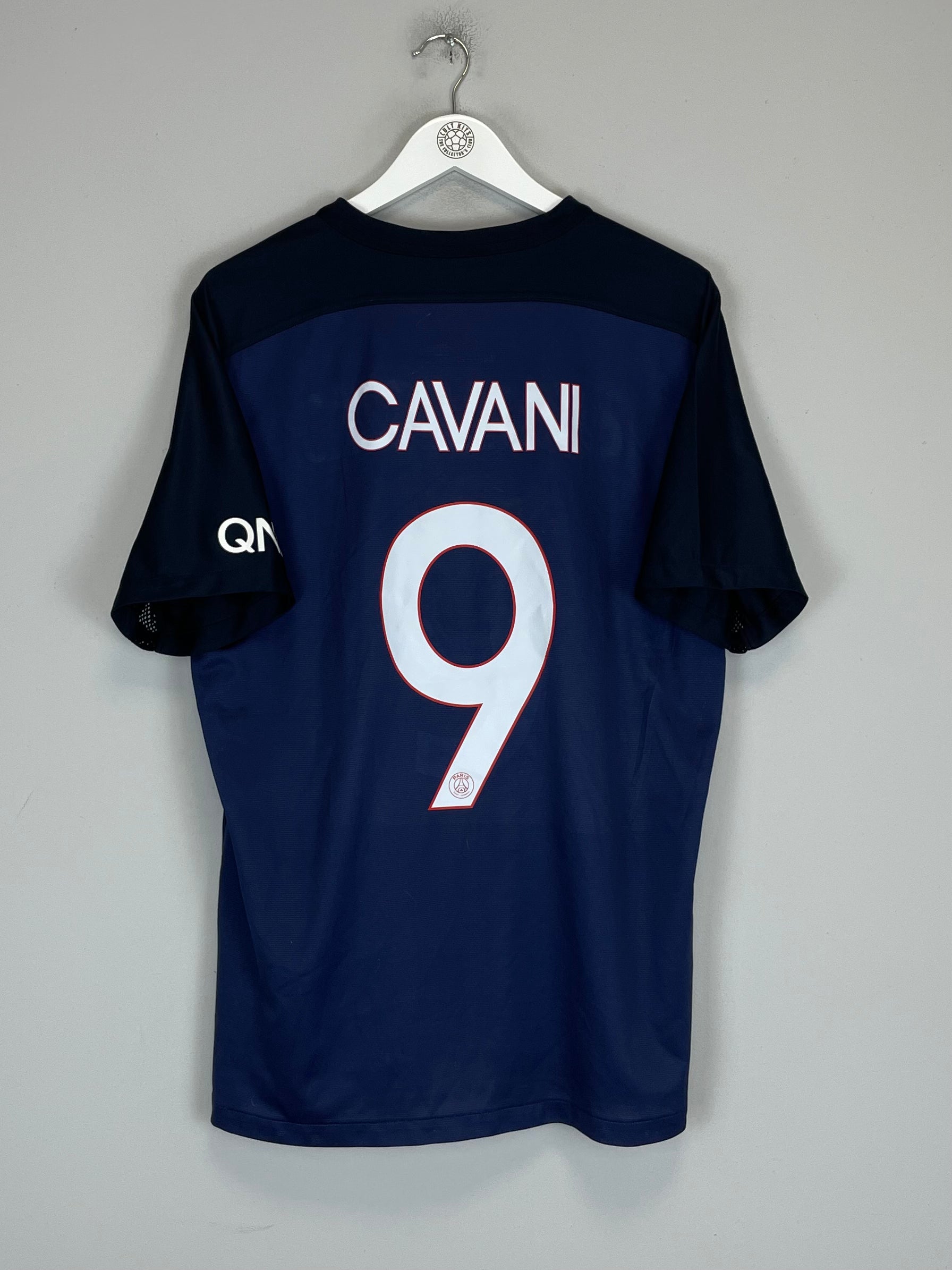 Shop 2015/16 PSG CAVANI #9 AUTHENTIC HOME SHIRT (XL) NIKE, classic football shirts, vintage football shirts & retro soccer jerseys at Cult Kits