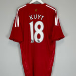 Shop 2008/10 LIVERPOOL KUYT #18 HOME SHIRT (XL) ADIDAS, classic football shirts, vintage football shirts & retro soccer jerseys at Cult Kits