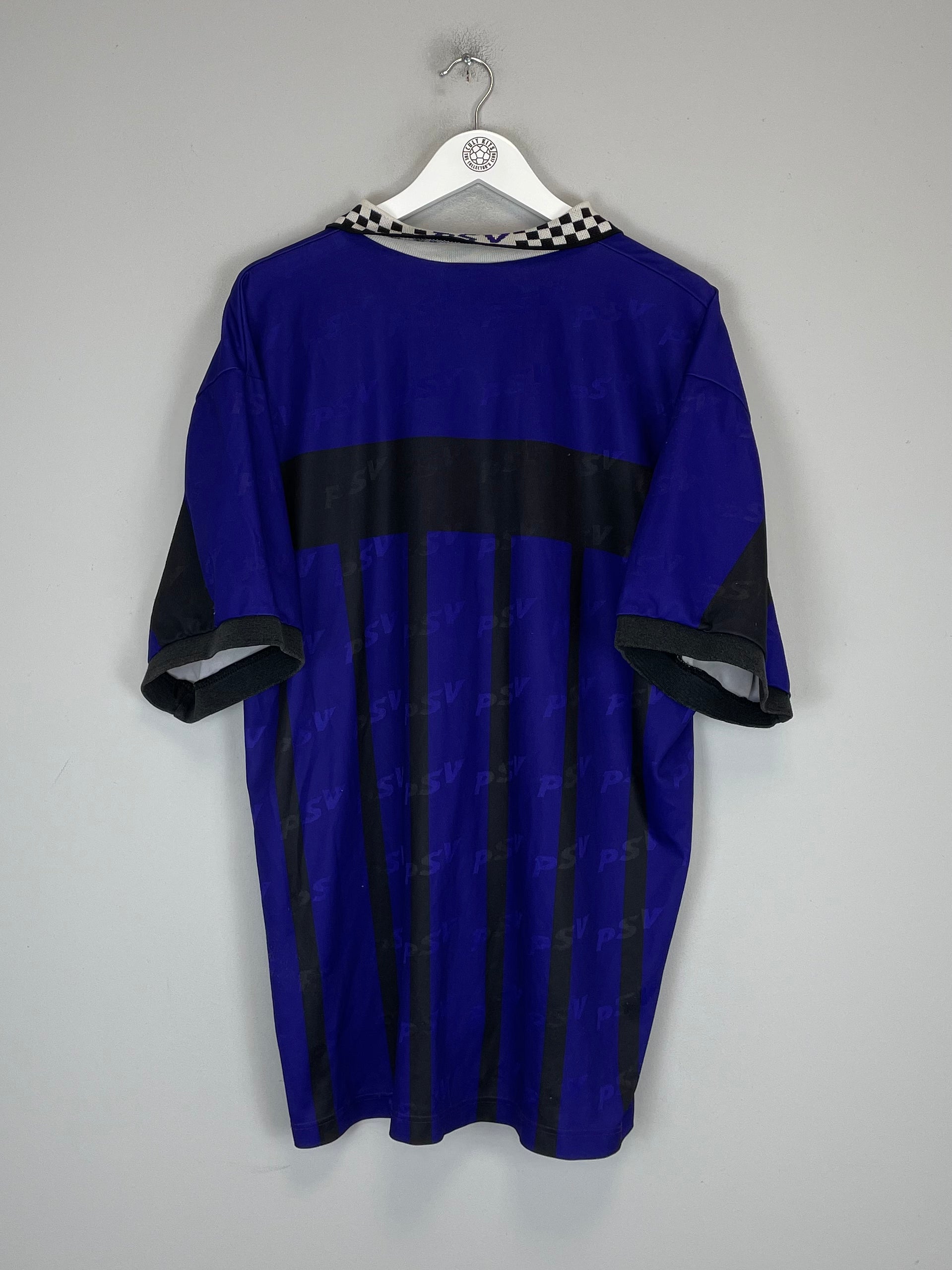 Shop 1995/96 PSV AWAY SHIRT (XL) NIKE, classic football shirts, vintage football shirts & retro soccer jerseys at Cult Kits