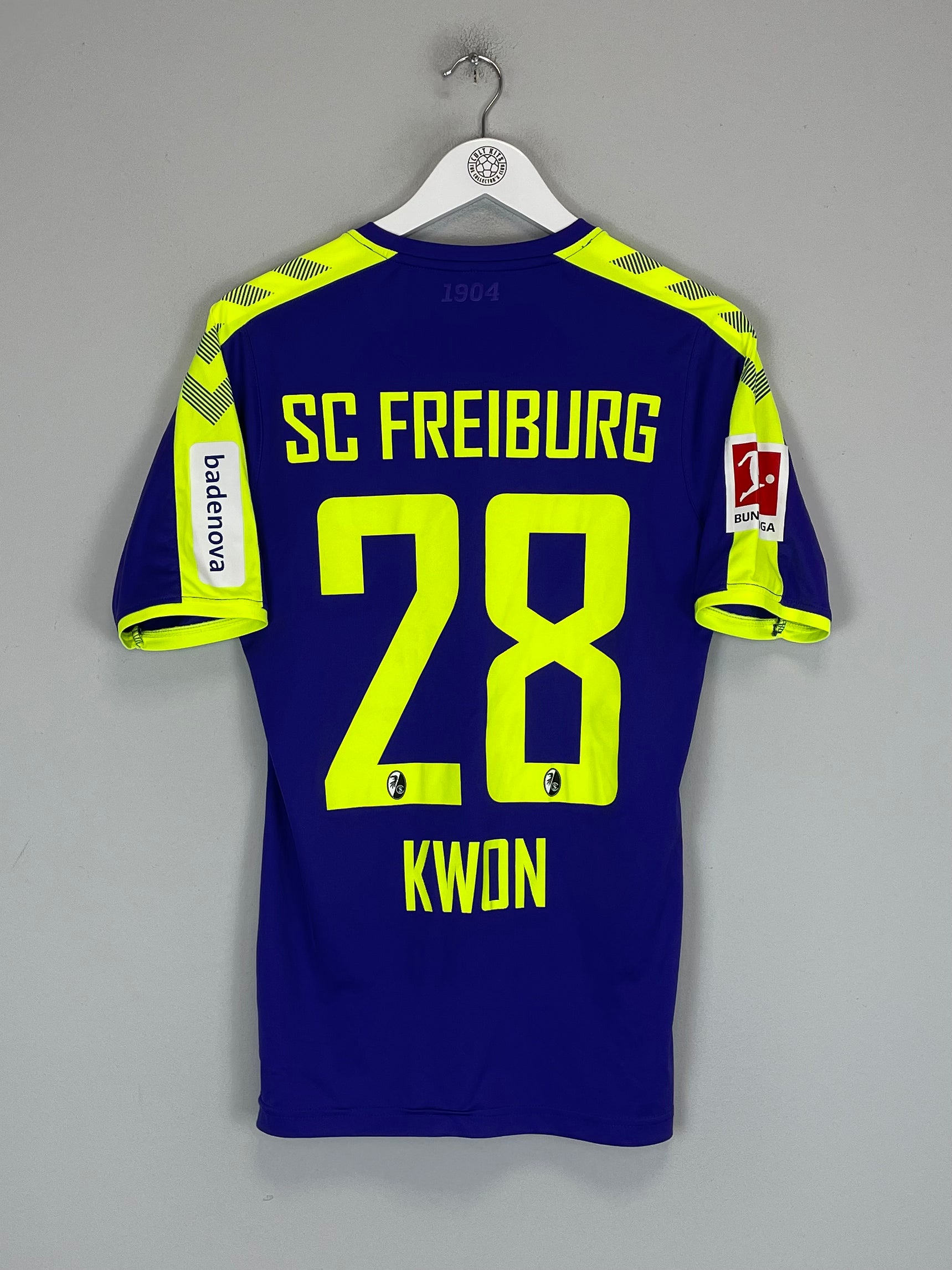 Shop 2019/20 FREIBURG KWON #28 THIRD SHIRT (S) HUMMEL, classic football shirts, vintage football shirts & retro soccer jerseys at Cult Kits