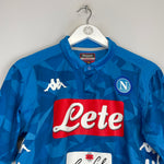 Shop 2019/20 NAPOLI HOME SHIRT (M) KAPPA, classic football shirts, vintage football shirts & retro soccer jerseys at Cult Kits