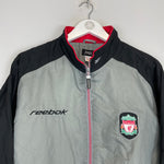 Shop 2002/04 LIVERPOOL TRACK JACKET (M) REEBOK, classic football shirts, vintage football shirts & retro soccer jerseys at Cult Kits