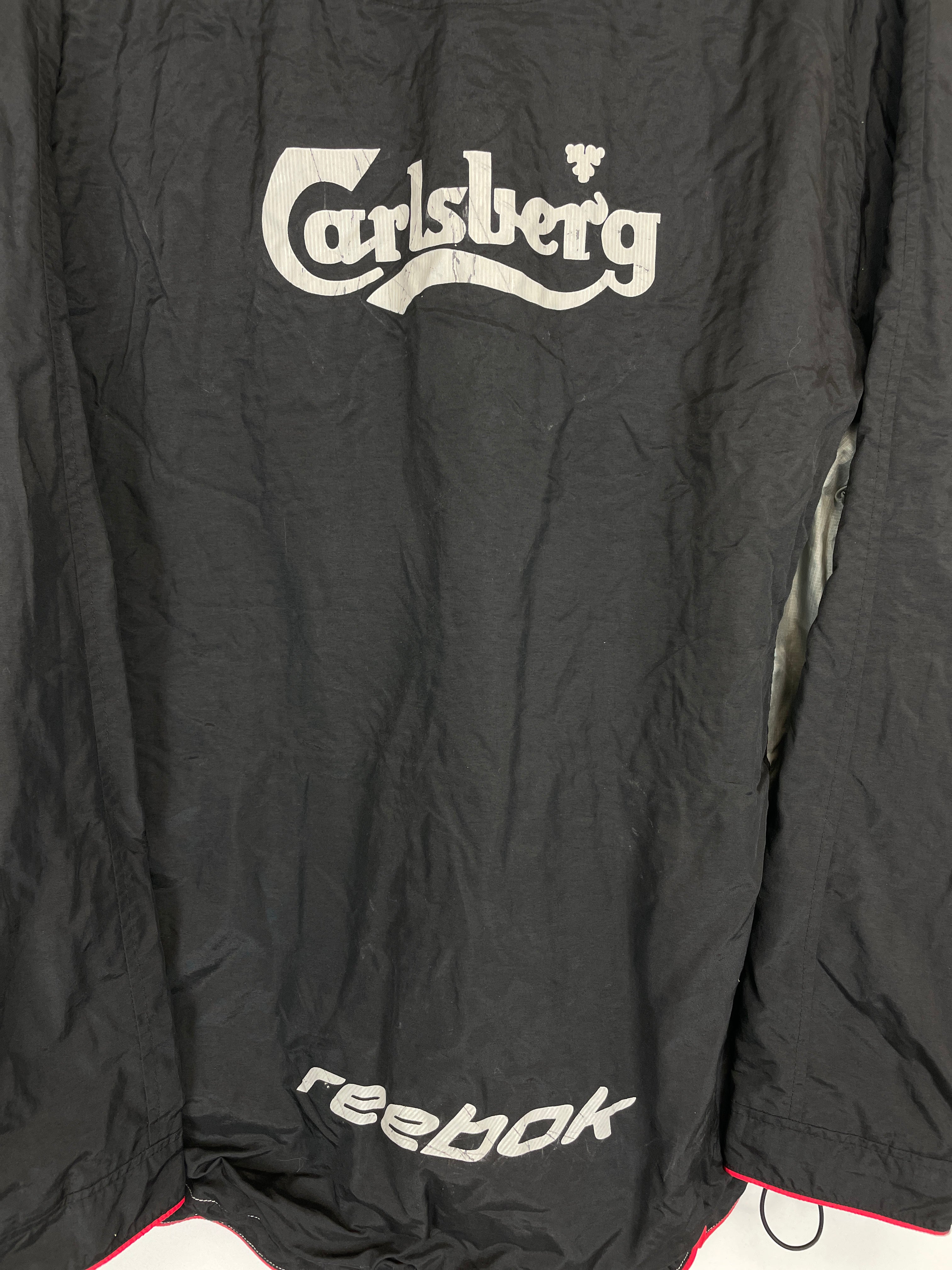 Shop 2002/04 LIVERPOOL TRACK JACKET (M) REEBOK, classic football shirts, vintage football shirts & retro soccer jerseys at Cult Kits