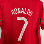 Shop 2010/12 PORTUGAL RONALDO #7 HOME SHIRT (M) NIKE, classic football shirts, vintage football shirts & retro soccer jerseys at Cult Kits