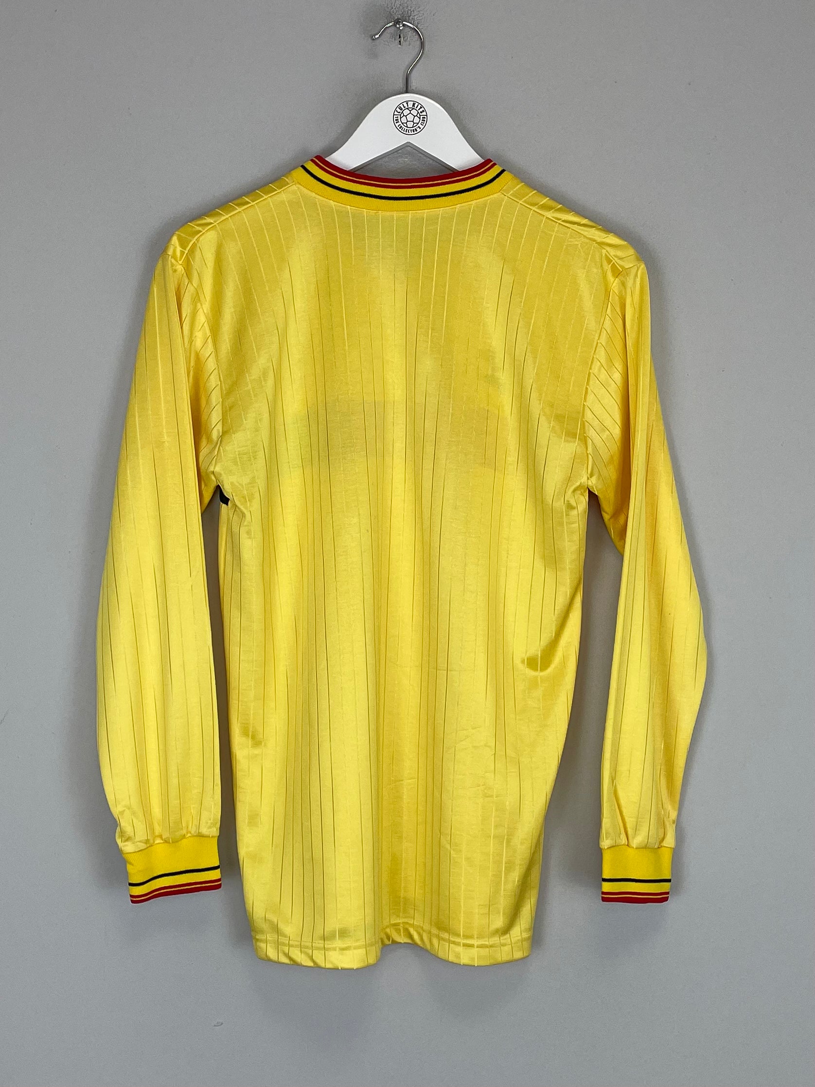 Shop 1986/88 WATFORD HOME SHIRT (L) UMBRO, classic football shirts, vintage football shirts & retro soccer jerseys at Cult Kits