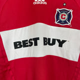 Shop 2008/09 CHICAGO FIRE *PLAYER ISSUE* HOME SHIRT (L) ADIDAS, classic football shirts, vintage football shirts & retro soccer jerseys at Cult Kits