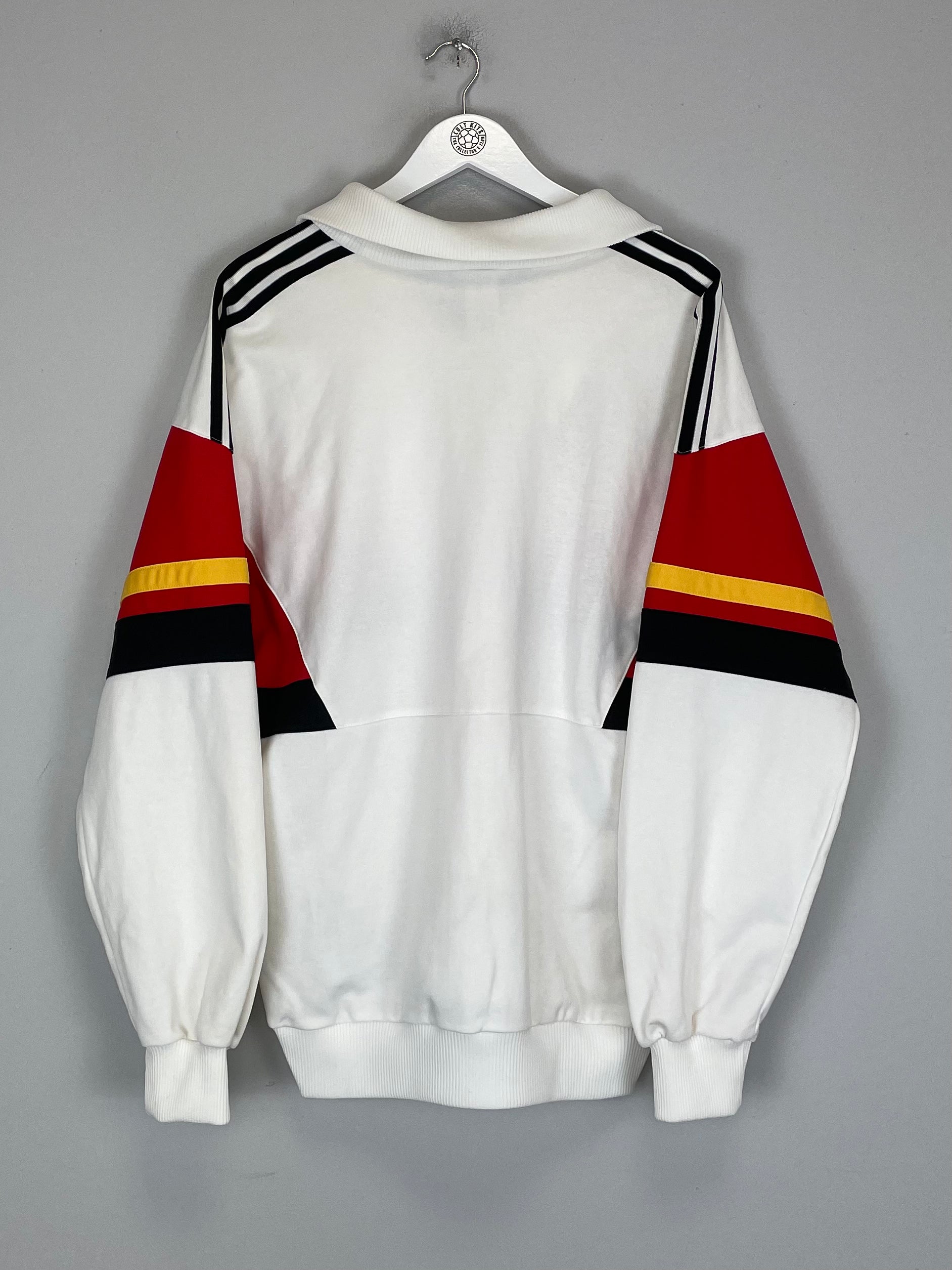 Shop 1986/88 GERMANY TRACK JACKET (XXL) ADIDAS, classic football shirts, vintage football shirts & retro soccer jerseys at Cult Kits