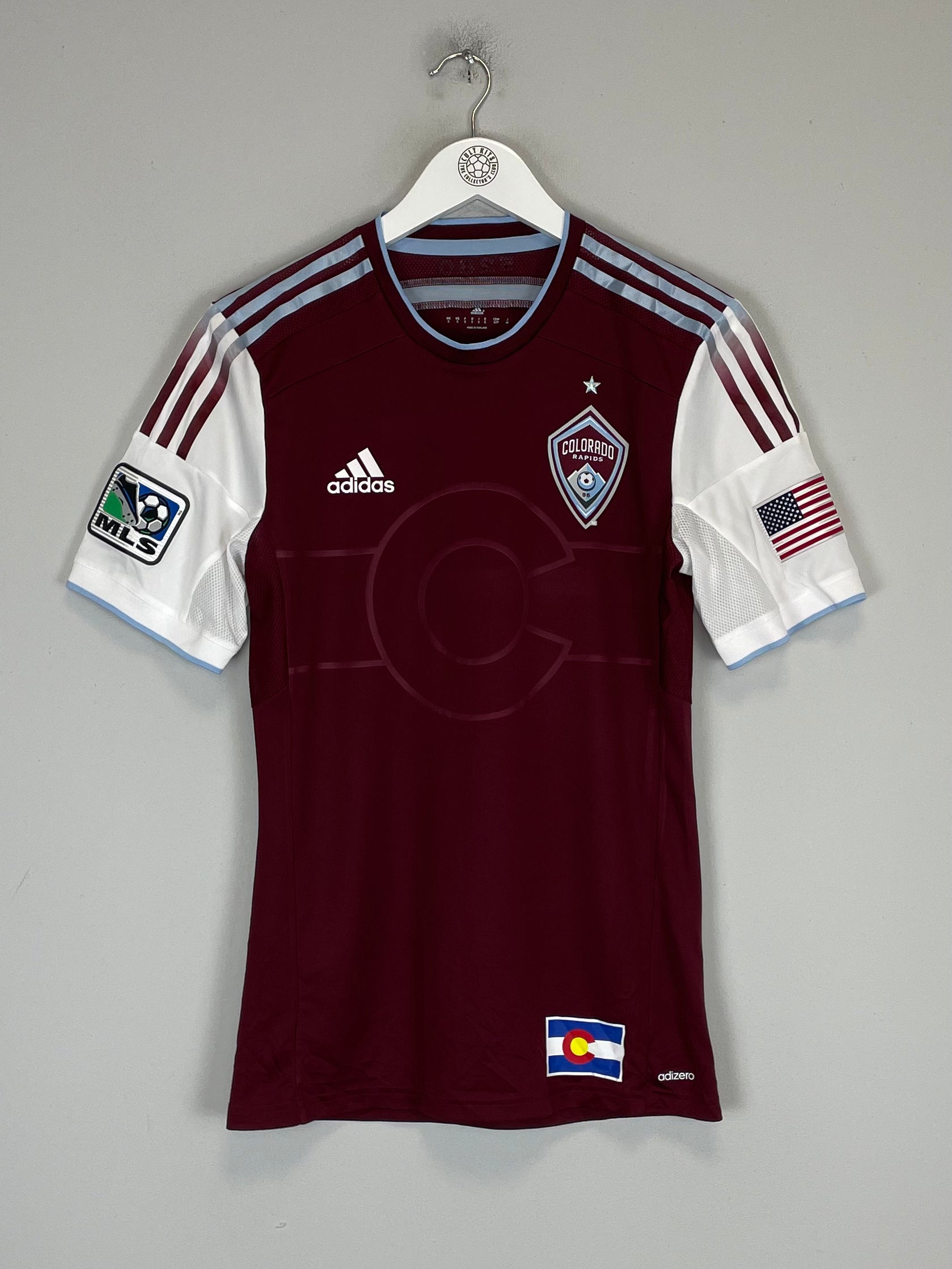 Shop 2013/14 COLORADO RAPIDS *SQUAD SIGNED* PLAYER ISSUE HOME SHIRT (S) ADIDAS, classic football shirts, vintage football shirts & retro soccer jerseys at Cult Kits