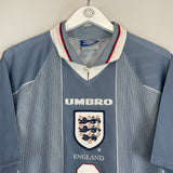 Shop 1996/97 ENGLAND GASCOIGNE #8 AWAY SHIRT (XL) UMBRO, classic football shirts, vintage football shirts & retro soccer jerseys at Cult Kits