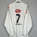 Shop 2004 SANTOS #7 HOME SHIRT (L) UMBRO, classic football shirts, vintage football shirts & retro soccer jerseys at Cult Kits