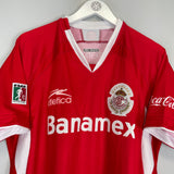 Shop 2008/09 DEPORTIVO TOLUCA SINHA #10 HOME SHIRT (XL) ATLETICA, classic football shirts, vintage football shirts & retro soccer jerseys at Cult Kits