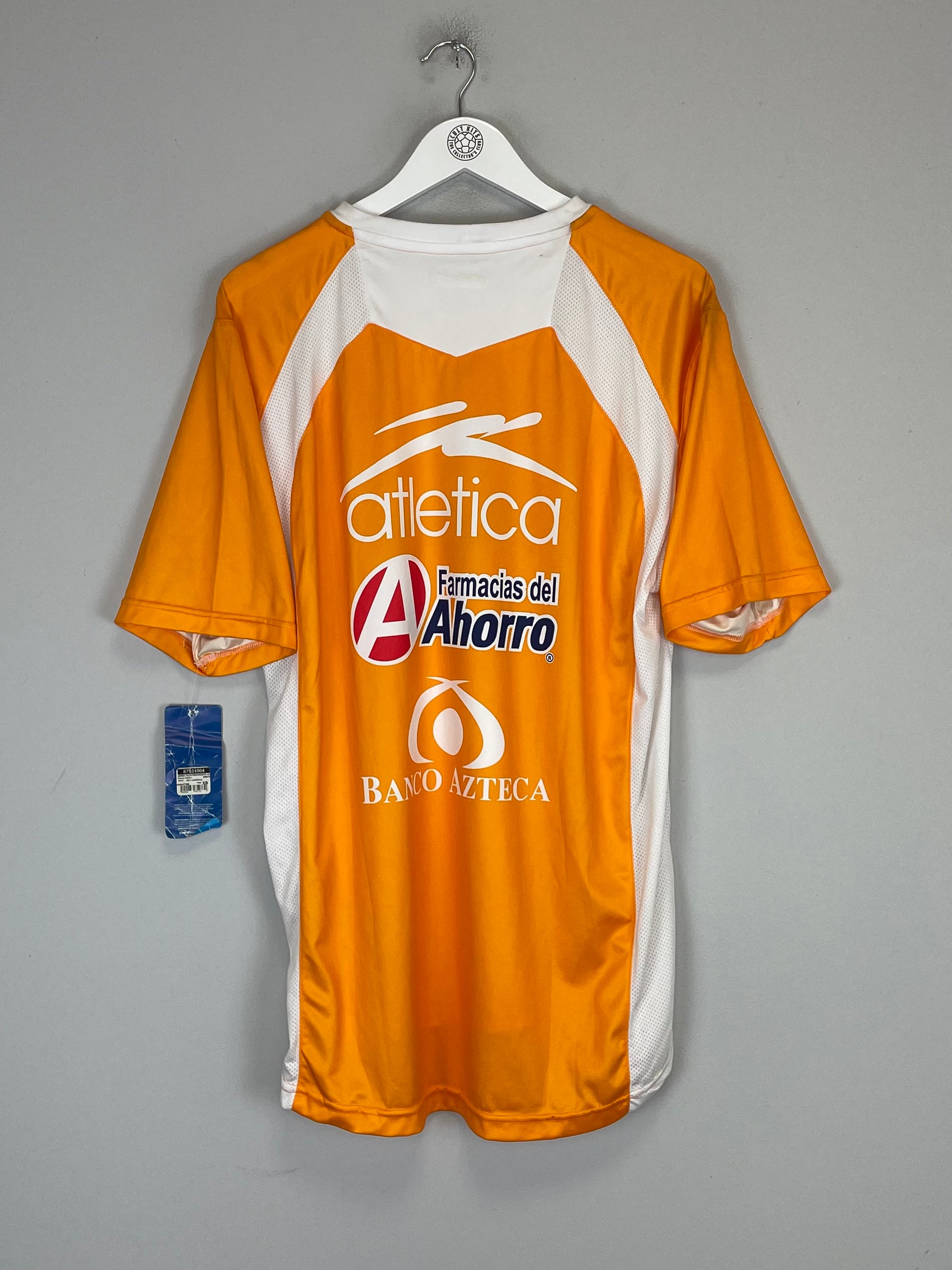 Shop 2009/10 JAGUARES CHIAPAS *BNWT* TRAINING SHIRT (XL) ATLETICA, classic football shirts, vintage football shirts & retro soccer jerseys at Cult Kits