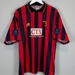 Shop 1996/98 WATFORD AWAY SHIRT (XL) MIZUNO, classic football shirts, vintage football shirts & retro soccer jerseys at Cult Kits