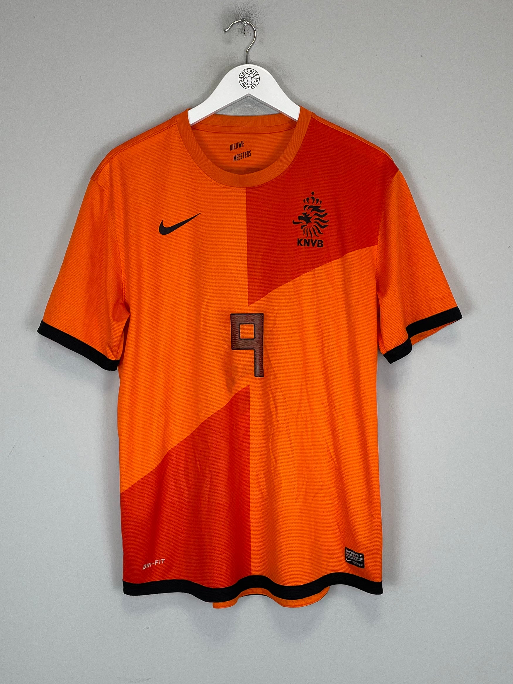 Shop 2012/13 NETHERLANDS V.PERSIE #9 HOME SHIRT (L) NIKE, classic football shirts, vintage football shirts & retro soccer jerseys at Cult Kits