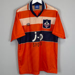 Shop 1994/96 OLDHAM ATHLETIC AWAY SHIRT (L) UMBRO, classic football shirts, vintage football shirts & retro soccer jerseys at Cult Kits