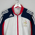 Shop 2007/08 FRANCE TRACK JACKET (L) ADIDAS, classic football shirts, vintage football shirts & retro soccer jerseys at Cult Kits