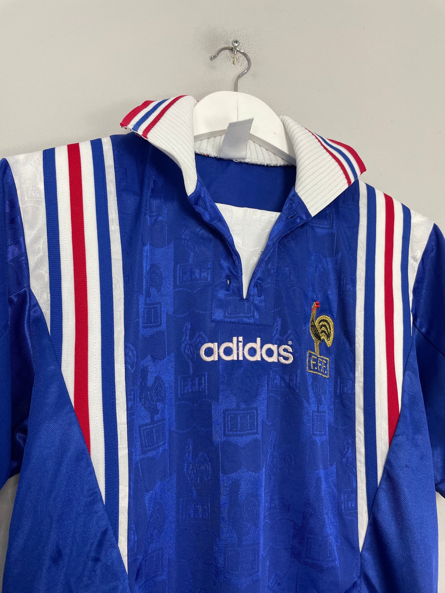 1996/98 FRANCE HOME SHIRT (S) ADIDAS