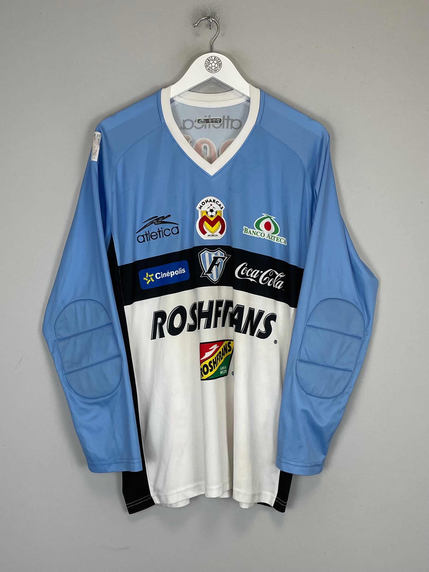Shop 2011/12 MONARCAS MORELIA VILAR #3 GK SHIRT (L) ATLETICA, classic football shirts, vintage football shirts & retro soccer jerseys at Cult Kits