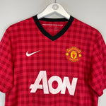Shop 2012/13 MANCHESTER UNITED CHICHARITO #14 HOME SHIRT (M) NIKE, classic football shirts, vintage football shirts & retro soccer jerseys at Cult Kits