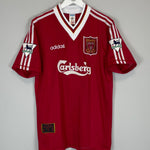 Shop 1995/96 LIVERPOOL FOWLER #23 HOME SHIRT (L) REEBOK, classic football shirts, vintage football shirts & retro soccer jerseys at Cult Kits