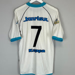 Shop 2003 GREMIO #7 *CENTENARY* AWAY SHIRT (M) KAPPA, classic football shirts, vintage football shirts & retro soccer jerseys at Cult Kits
