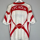 Shop 1993/94 FC KOLN HOME SHIRT (XL) PUMA, classic football shirts, vintage football shirts & retro soccer jerseys at Cult Kits