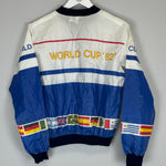 Shop 1982 WORLD CUP TRACK JACKET (S) CANNON, classic football shirts, vintage football shirts & retro soccer jerseys at Cult Kits