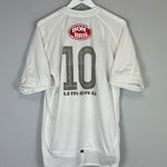 Shop 2003 SANTOS #10 HOME SHIRT (L) UMBRO, classic football shirts, vintage football shirts & retro soccer jerseys at Cult Kits