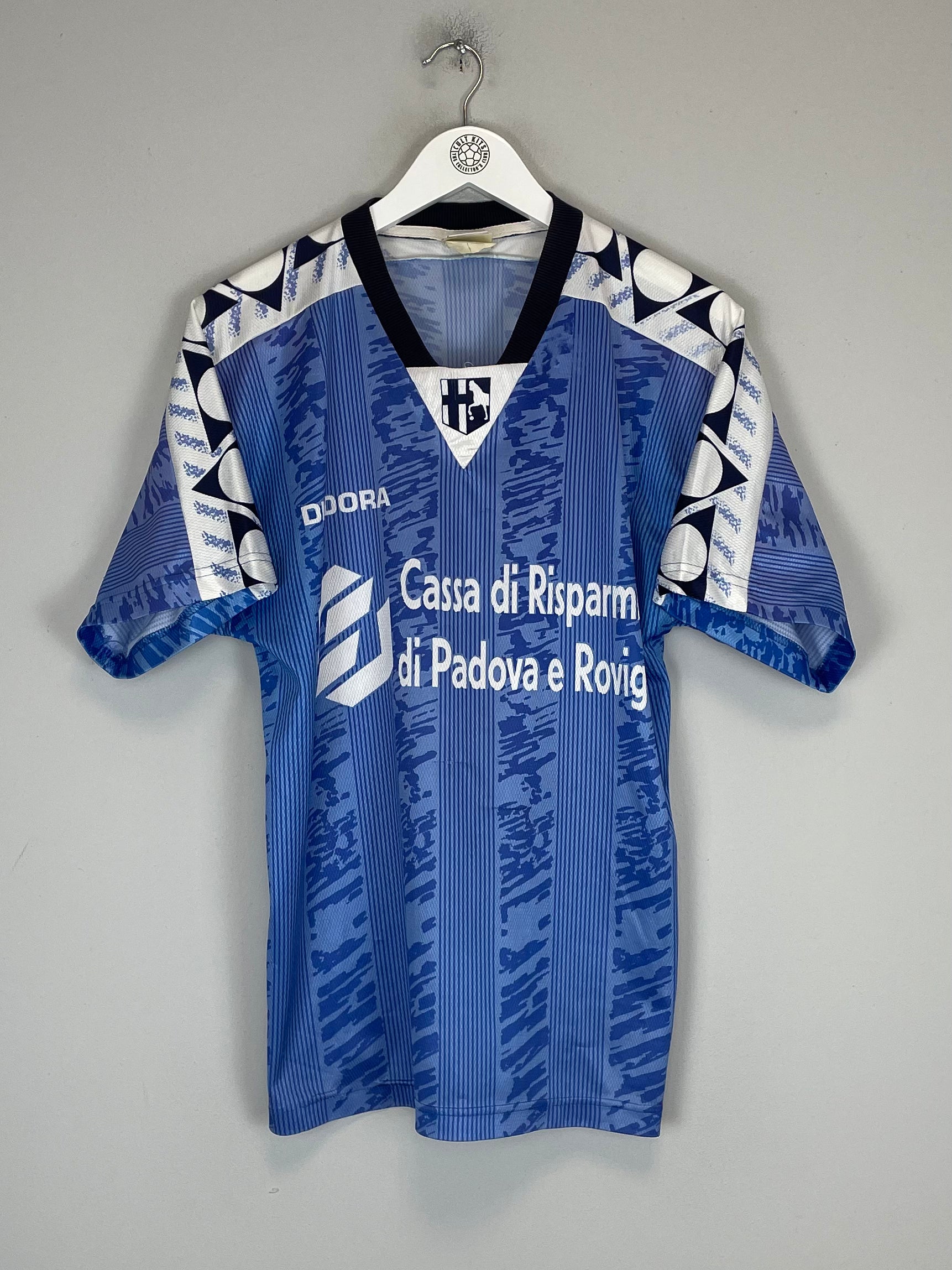 Shop 1994/95 PADOVA TRAINING SHIRT (S) DIADORA, classic football shirts, vintage football shirts & retro soccer jerseys at Cult Kits