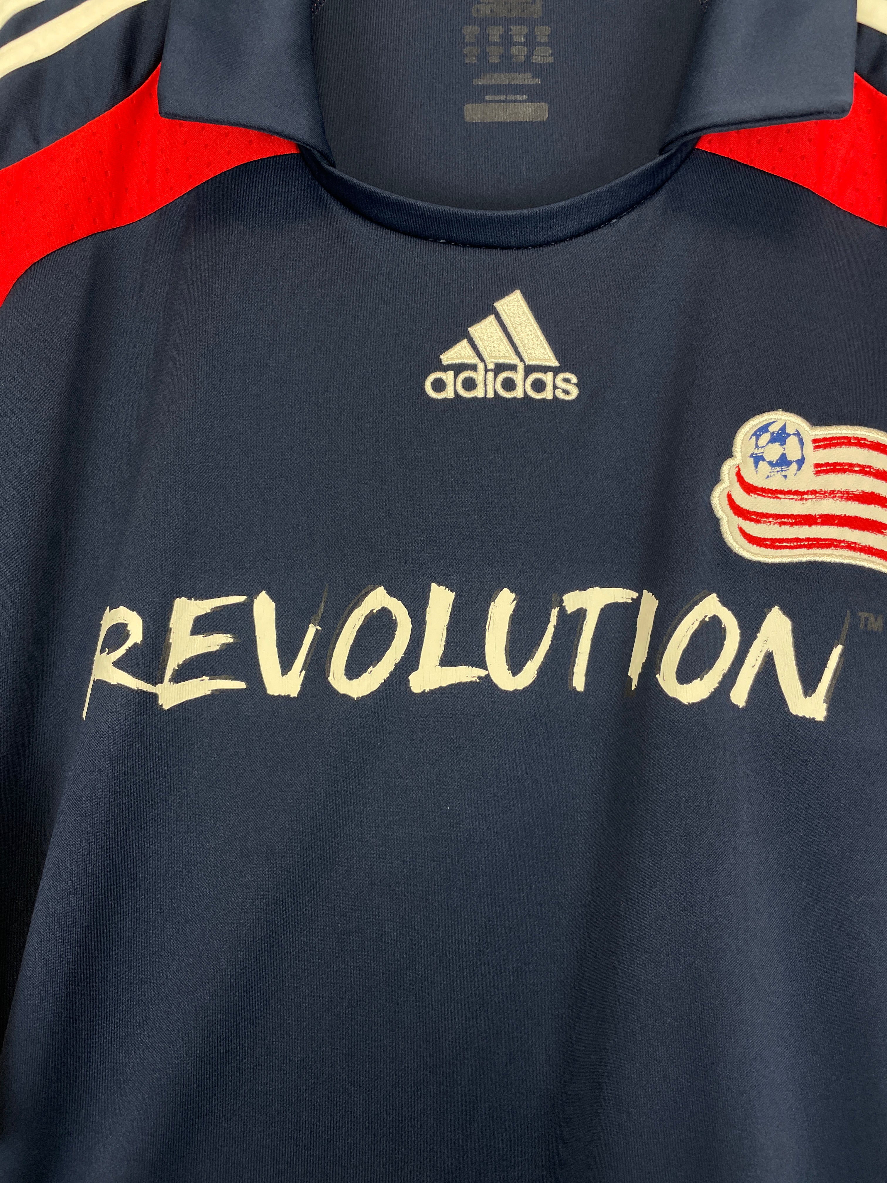 Shop 2008/09 NEW ENGLAND REVOLUTION AWAY SHIRT (XXL) ADIDAS, classic football shirts, vintage football shirts & retro soccer jerseys at Cult Kits
