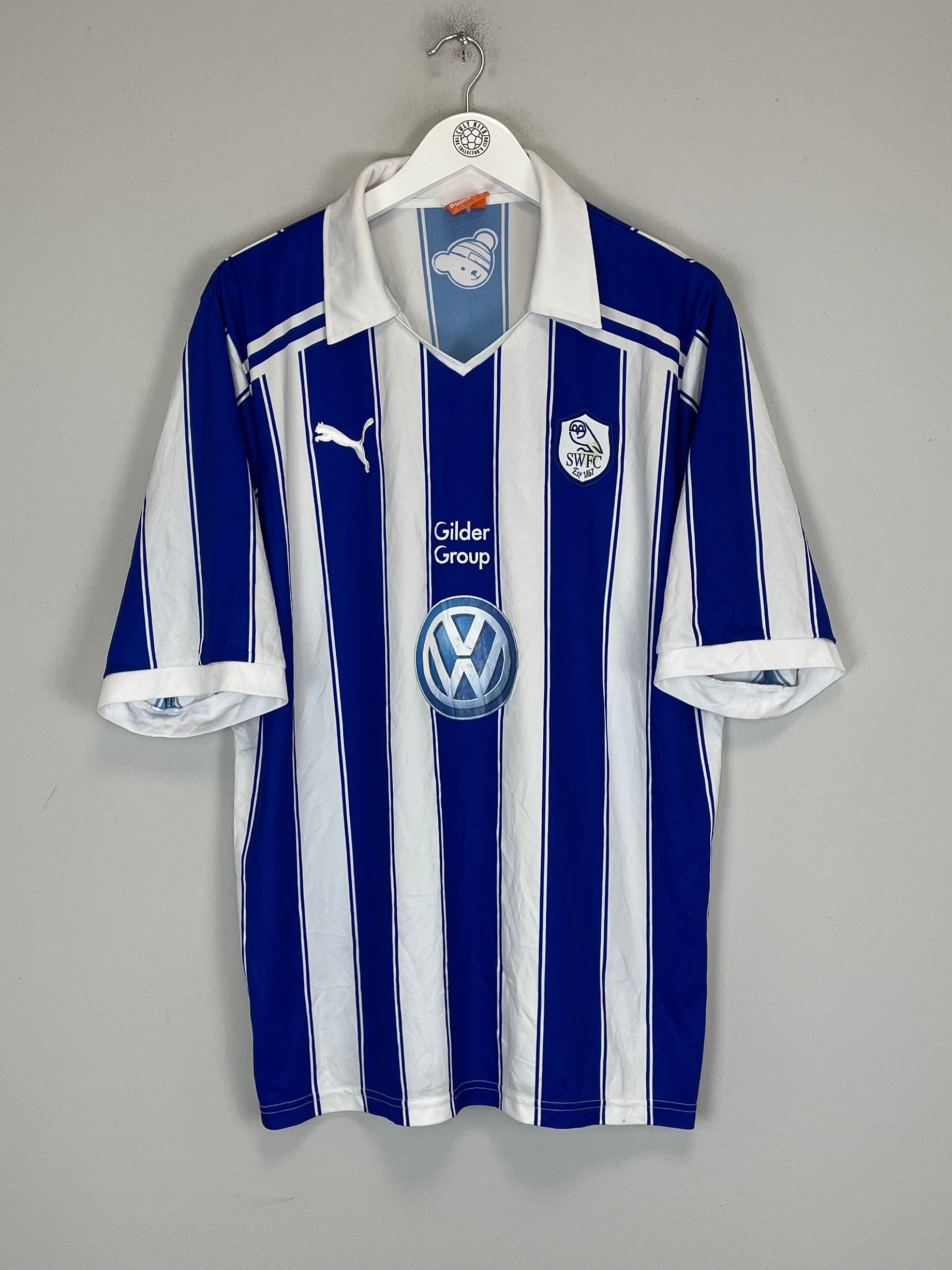 Shop 2011/12 SHEFFIELD WEDNESDAY HOME SHIRT (XXL) PUMA, classic football shirts, vintage football shirts & retro soccer jerseys at Cult Kits