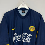 Shop 2000/01 CLUB AMERICA AWAY SHIRT (L) NIKE, classic football shirts, vintage football shirts & retro soccer jerseys at Cult Kits