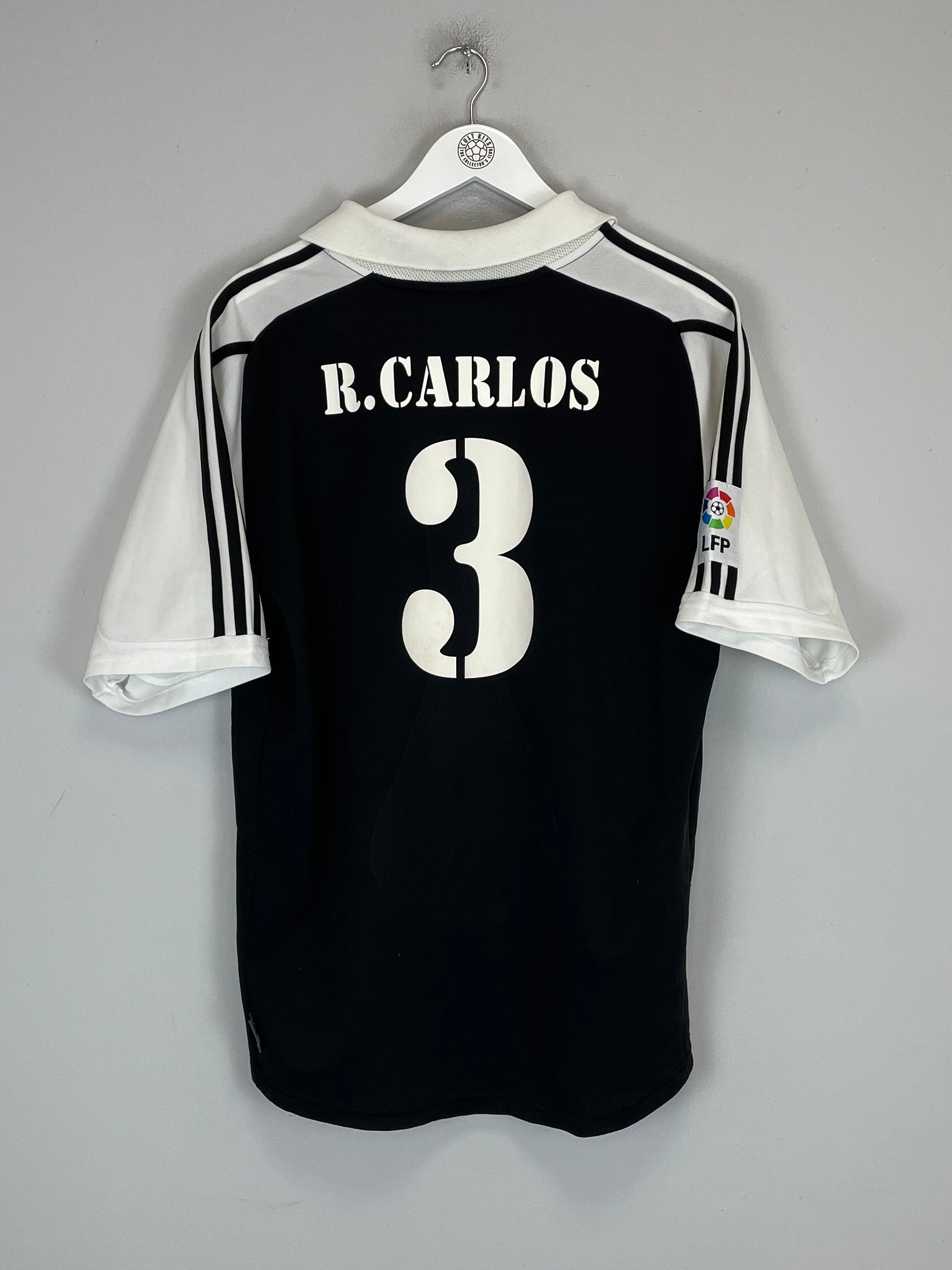 2001/02 REAL MADRID R.CARLOS #3 AWAY SHIRT (L) ADIDAS – Cult Kits 2001/02 REAL MADRID R.CARLOS #3 AWAY SHIRT (L) ADIDAS – Cult Kits