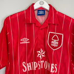 Shop 1992/93 NOTTINGHAM FOREST #7 *MINT* HOME SHIRT (L) UMBRO, classic football shirts, vintage football shirts & retro soccer jerseys at Cult Kits