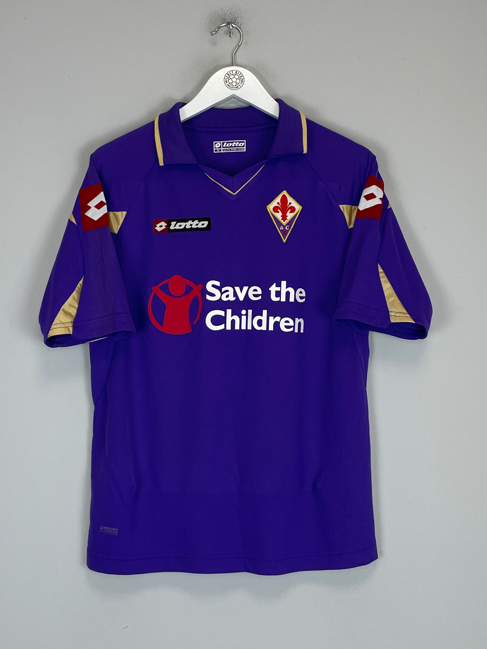 Shop 2010/11 FIORENTINA HOME SHIRT (M) LOTTO, classic football shirts, vintage football shirts & retro soccer jerseys at Cult Kits