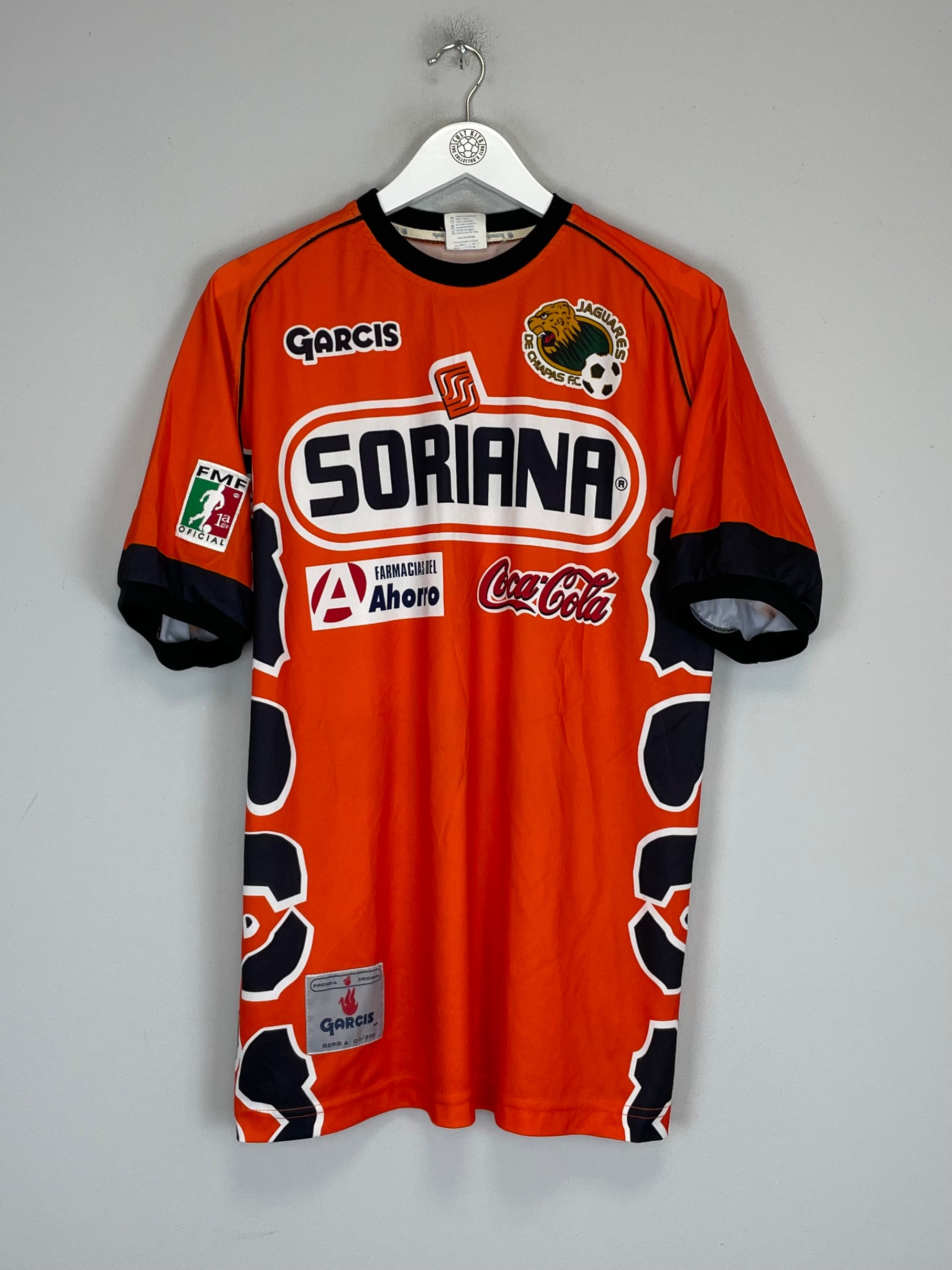 2002/03 JAGUARES CHIAPAS HOME SHIRT (L) GARCIS – Cult Kits 2002/03 JAGUARES CHIAPAS HOME SHIRT (L) GARCIS – Cult Kits