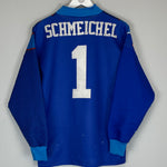 Shop 1995/97 MANCHESTER UNITED SCHMEICHEL #1 GK SHIRT (M) UMBRO, classic football shirts, vintage football shirts & retro soccer jerseys at Cult Kits