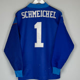 Shop 1995/97 MANCHESTER UNITED SCHMEICHEL #1 GK SHIRT (M) UMBRO, classic football shirts, vintage football shirts & retro soccer jerseys at Cult Kits