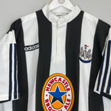Shop 1995/97 NEWCASTLE UNITED *BNWOT* HOME SHIRT (L) ADIDAS, classic football shirts, vintage football shirts & retro soccer jerseys at Cult Kits