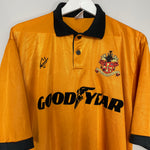 Shop 1993/94 WOLVES HOME SHIRT (XXL) MOLINEUX, classic football shirts, vintage football shirts & retro soccer jerseys at Cult Kits
