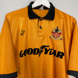 Shop 1993/94 WOLVES HOME SHIRT (XXL) MOLINEUX, classic football shirts, vintage football shirts & retro soccer jerseys at Cult Kits