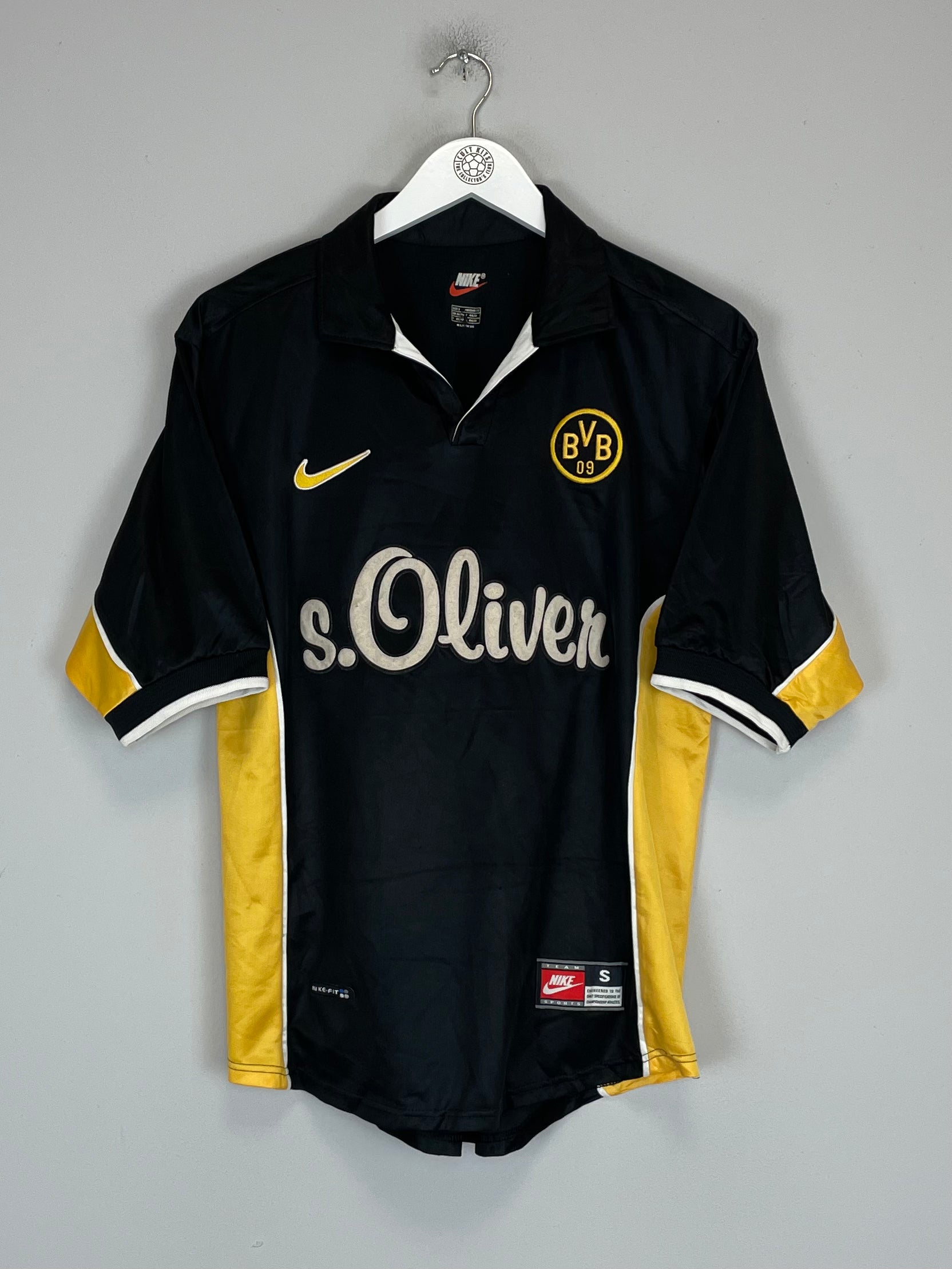Shop 1998/00 DORTMUND AWAY SHIRT (S) NIKE, classic football shirts, vintage football shirts & retro soccer jerseys at Cult Kits