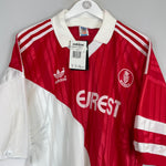 Shop 1994/95 MONACO *BNWT* HOME SHIRT (XL) ADIDAS, classic football shirts, vintage football shirts & retro soccer jerseys at Cult Kits