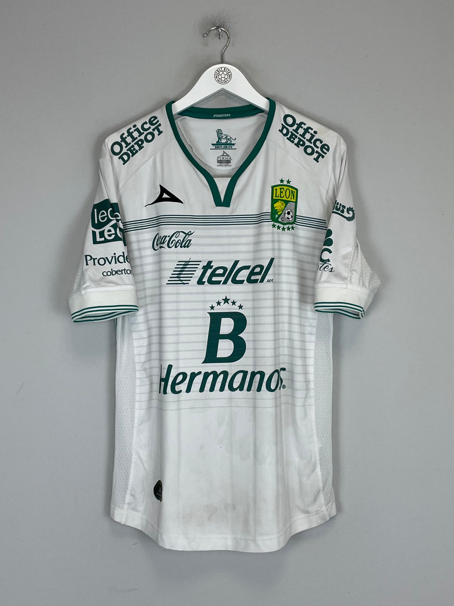 Shop 2015/16 CLUB LEON #25 AWAY SHIRT (XL) PIRMA, classic football shirts, vintage football shirts & retro soccer jerseys at Cult Kits