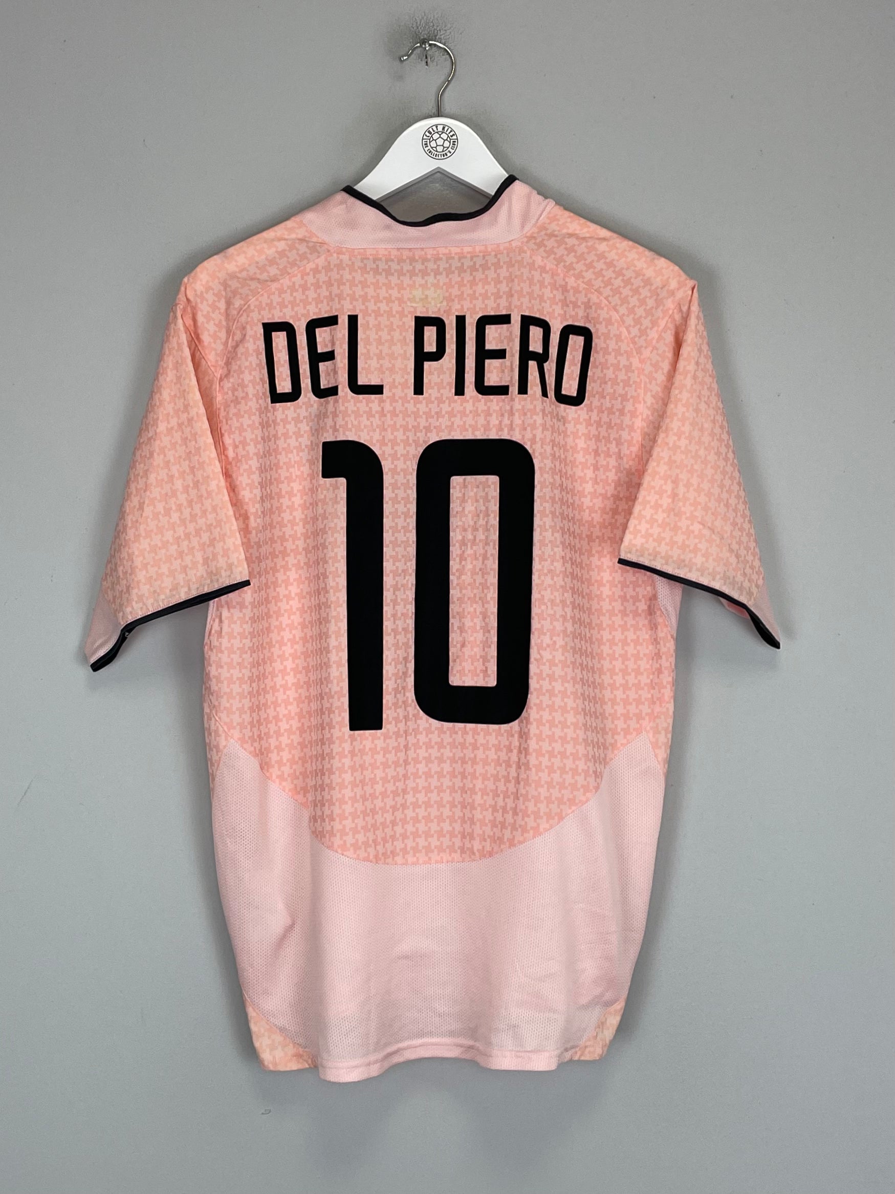 Shop 2003/04 JUVENTUS DEL PIERO #10 AWAY SHIRT (M) NIKE, classic football shirts, vintage football shirts & retro soccer jerseys at Cult Kits