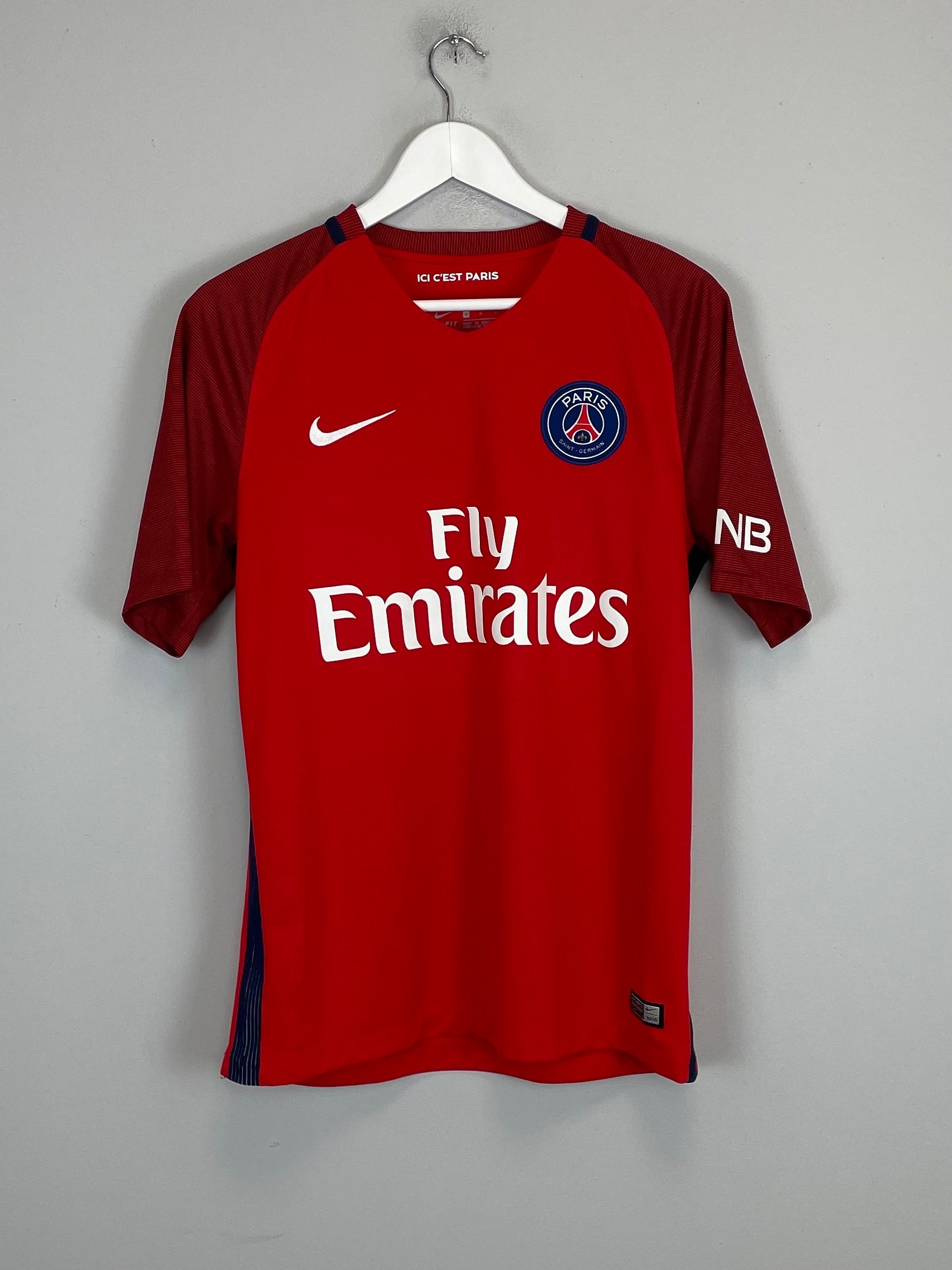 Shop 2016/17 PSG IBRAHIMOVIC #10 AWAY SHIRT (M) NIKE, classic football shirts, vintage football shirts & retro soccer jerseys at Cult Kits