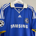 Shop 2008/09 CHELSEA DROGBA #11 C/L HOME SHIRT (XL) ADIDAS, classic football shirts, vintage football shirts & retro soccer jerseys at Cult Kits